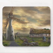 life, cottage, windmill, man, cow, birds, countryside, country, dream, dreamlike, dreamland, wonderland, apple, chicken, houk, art, artwork, illustration, story, digital art, digital realism, surreal, surreal art, fantasy, fairytales, gifts, gift, eerie, adorable, mystic, mood, excellent, fabulous, unique, awesome, amazing, wonderful, inspiring, atmospheric, imaginative, Mouse pad with custom graphic design