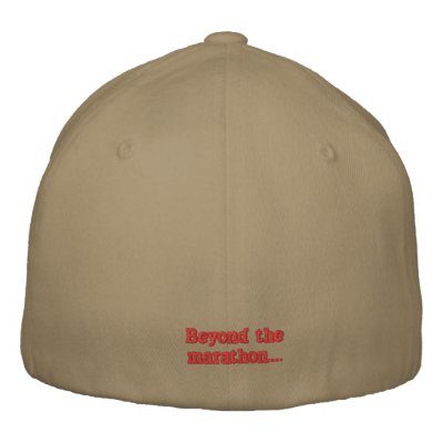Beyond the marathon... embroidered hats by ninjarunna