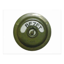 Bezet, occupied post card
