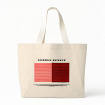 Bezold Effect (Optical Illusion) Canvas Bag