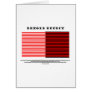 Bezold Effect (Optical Illusion) Greeting Card