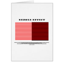 Bezold Effect (Optical Illusion) cards