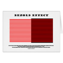 Bezold Effect (Optical Illusion) cards