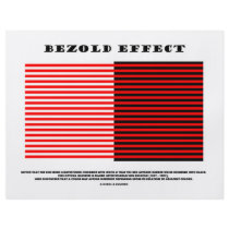 Bezold Effect (Optical Illusion) flyers by wordsunwords Bezold Effect (Optical Illusion) flyers