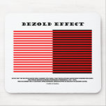 Bezold Effect (Optical Illusion) Mouse Pad