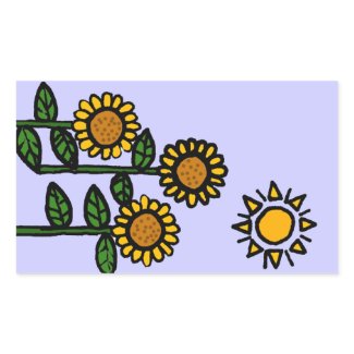 BF- Awesome Sun and Sunflowers Stickers