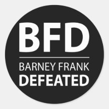 BFD ROUND STICKER