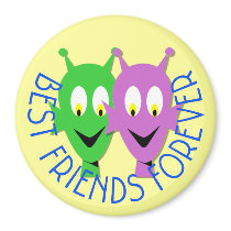BFF aliens magnets