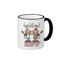 BFF cow best friends forever buddies Coffee Mugs