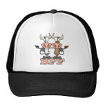 BFF cow best friends forever buddies Trucker Hats