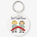 BFF Friendship Keychain