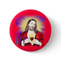 BFF Jesus Christ buttons by greenbaby BFF Jesus Christ buttons