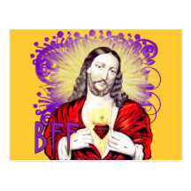 BFF Jesus Christ Post Cards