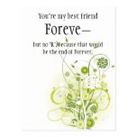 BFF minus the "R" Postcard