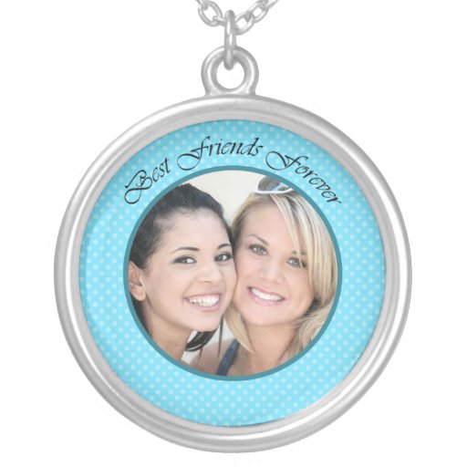 Necklace on Bff Photo Necklace From Zazzle Com