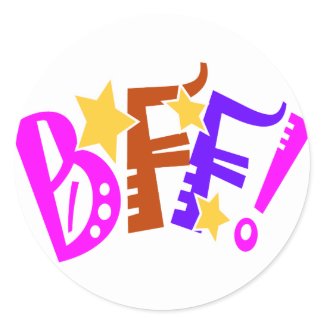 BFF best friends stickers