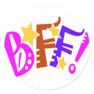 BFF best friends stickers