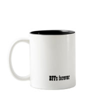 BFFs forever Mug Vintage photo Dancers