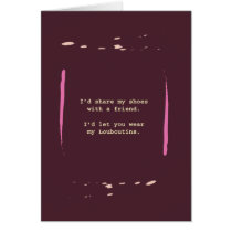 BFFs & Louboutins cards