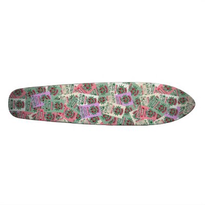 BFR Credential Longboard Custom Skateboard by girls4ganja