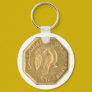 BG-302 "Peacock" Calif. Fractional Gold Keychain