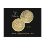 BG-435 "Arms of California" Postcard