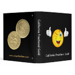 BG-435 "Arms of California" Thumbs-Up Notebook 3 Ring Binders