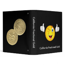 BG-435 "Arms of California" Thumbs-Up Notebook binders