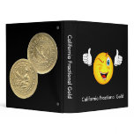 BG-435 "Arms of California" Thumbs-Up Notebook 3 Ring Binders