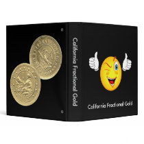 BG-435 "Arms of California" Thumbs-Up Notebook 3 Ring Binders