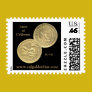 BG-435 Postcard Postage Stamp
