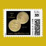 BG-435 Postcard Postage Stamp
