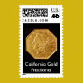 BG-530, California Gold Fractional Stamp