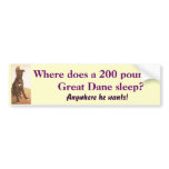 BG-  Great Dane Bumper Sticker