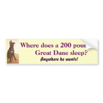 BG- Great Dane Bumper Sticker bumper stickers by patcallum BG- Great Dane Bumper Sticker bumper stickers
