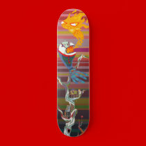 bg temp Skateboard by ZekeySpaceyLizard bg temp Skateboard