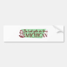 BGMICHIGAN BUMPER STICKERS