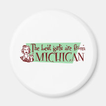 BGMICHIGAN REFRIGERATOR MAGNETS