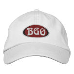 BGO Adjustable Ball Cap embroidered hats