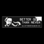 BGTN bumper sticker! bumper stickers