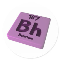 Bh Bohrium Sticker