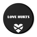 BH: Love Hurts Refrigerator Magnet
