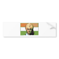 Bhagat Singh: A Revolutionary Hero bumper stickers by kamranistan Bhagat Singh: A Revolutionary Hero bumper stickers