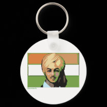 Bhagat Singh: A Revolutionary Hero keychains