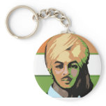Bhagat Singh: A Revolutionary Hero Key Chain