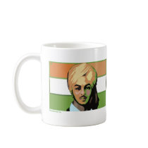 Bhagat Singh: A Revolutionary Hero mugs by kamranistan Bhagat Singh: A Revolutionary Hero mugs