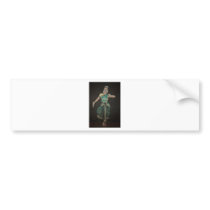 Bharatanatyam Dancer Bumper Sticker