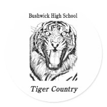 BHS Tiger Country Sticker