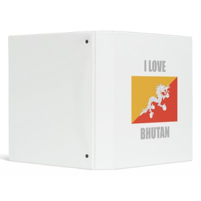 Bhutan 3 Ring Binders by flagscrazy