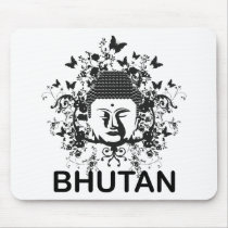 Bhutan Buddha Mouse Pads